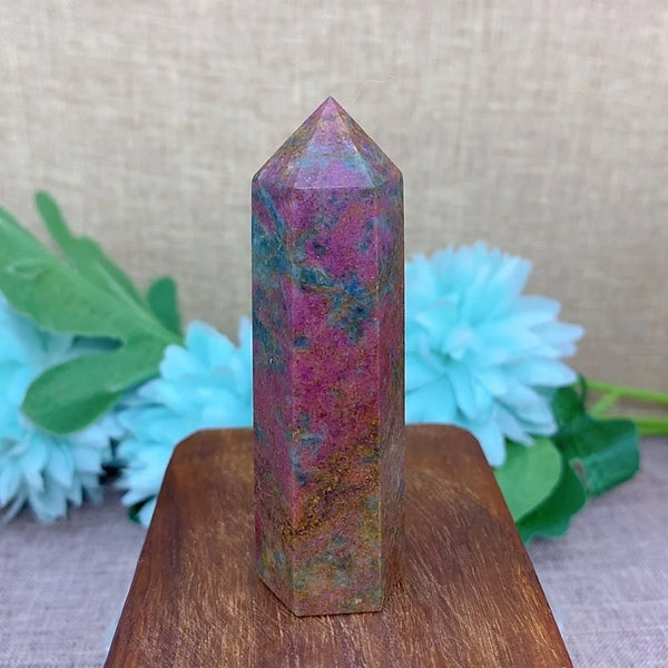 Red Ruby Crystal Point-ToShay.org