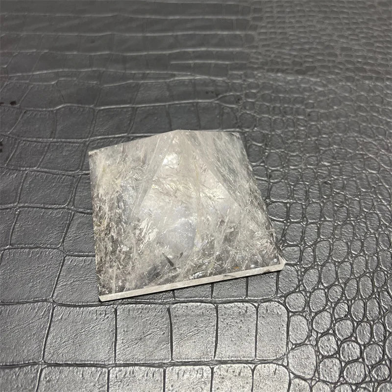 Clear Crystal Pyramid-ToShay.org