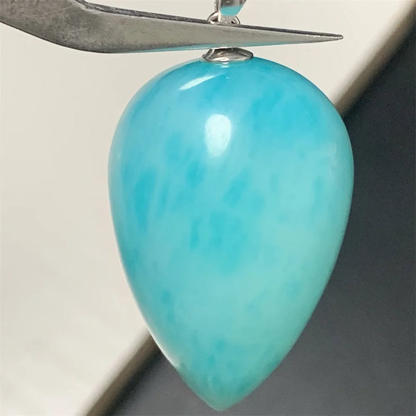 Blue Amazonite Pendants-ToShay.org