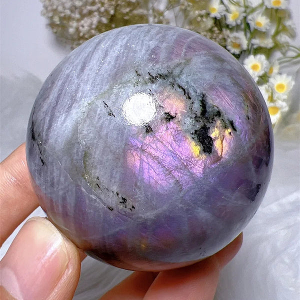 Purple Labradorite Ball-ToShay.org