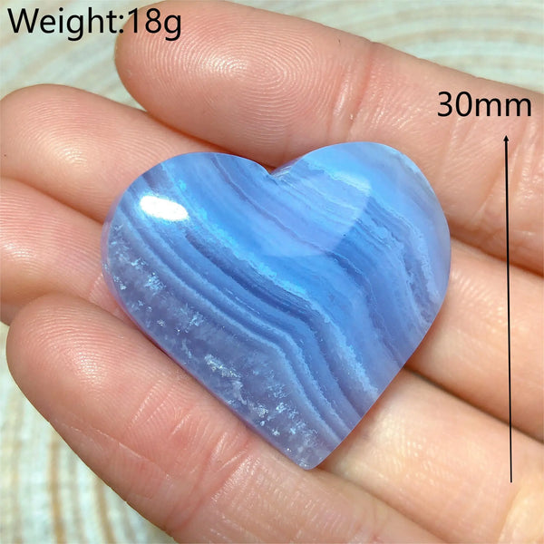 Blue Lace Agate Heart-ToShay.org