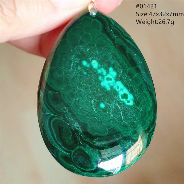 Green Malachite Pendant-ToShay.org