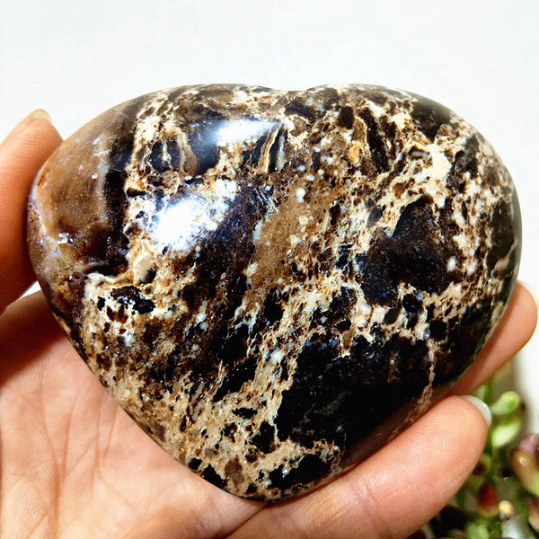 Grey Opal Heart-ToShay.org