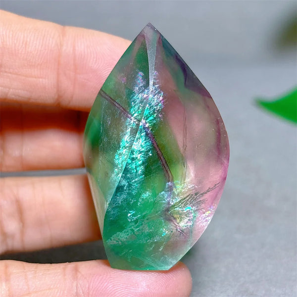 Rainbow Fluorite Flame-ToShay.org