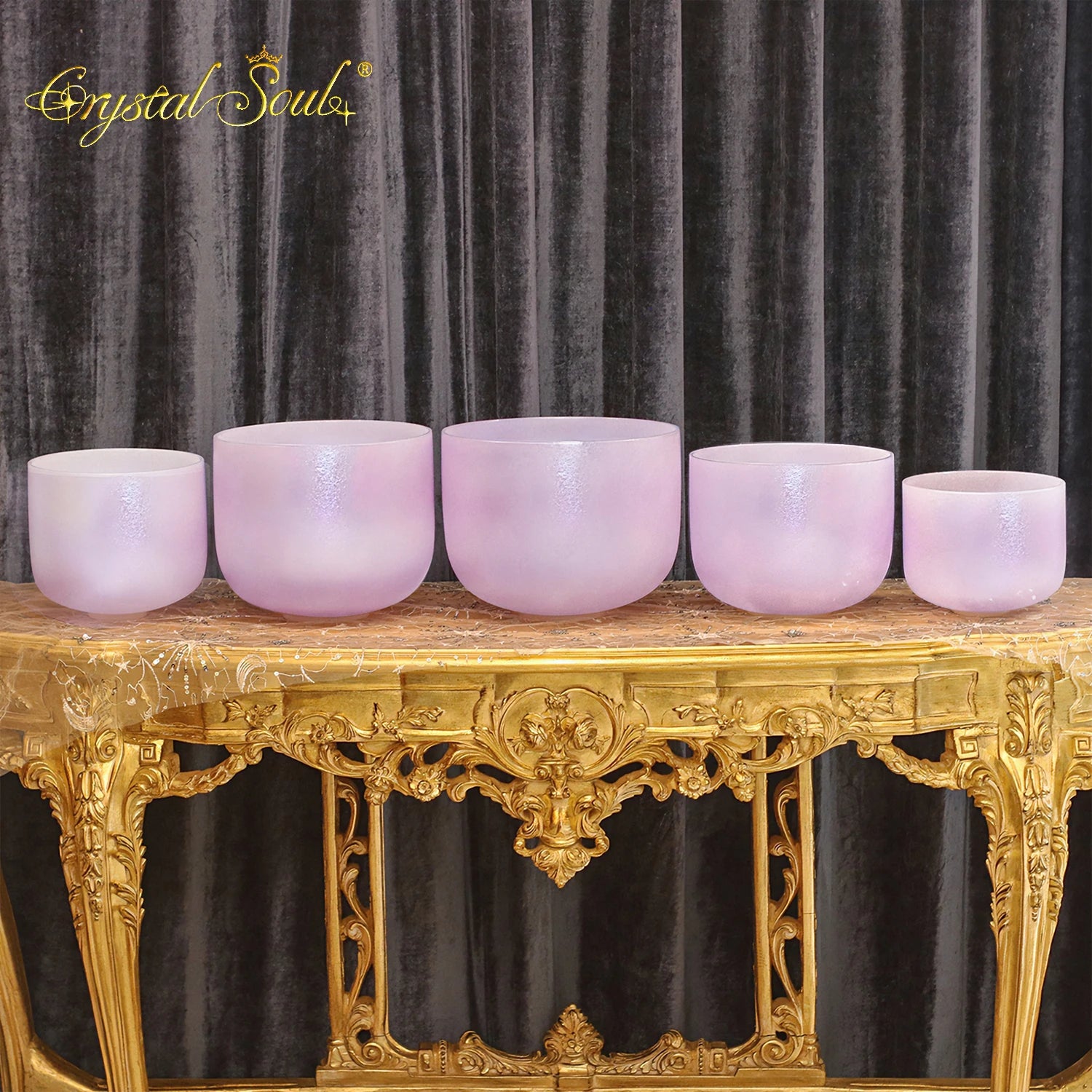 Purple Amethyst Singing Bowls-ToShay.org