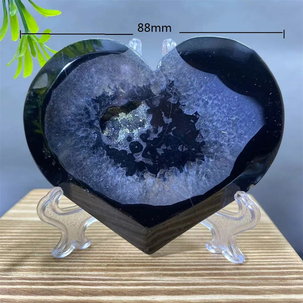 Black Agate Heart-ToShay.org