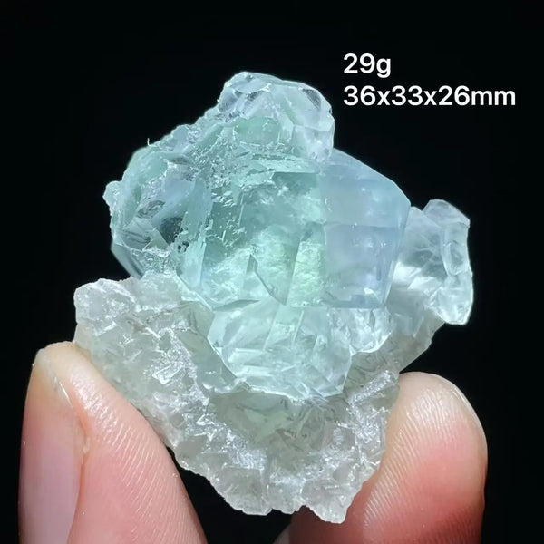Blue Fluorite Crystal-ToShay.org