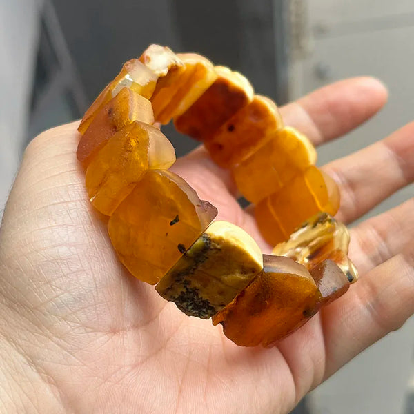 Yellow Amber Bracelet-ToShay.org