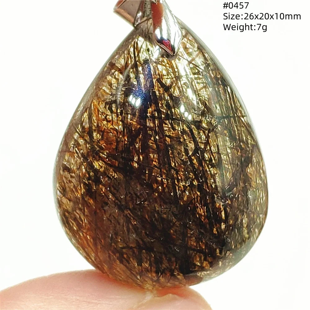 Copper Black Rutilated Quartz-ToShay.org