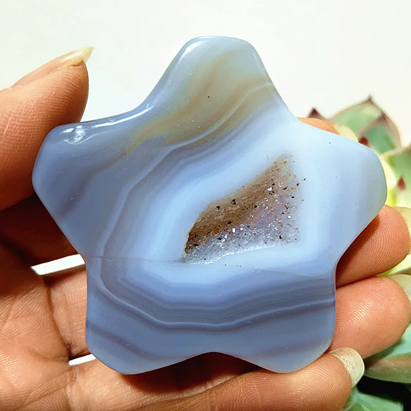 Blue Lace Geode Agate-ToShay.org