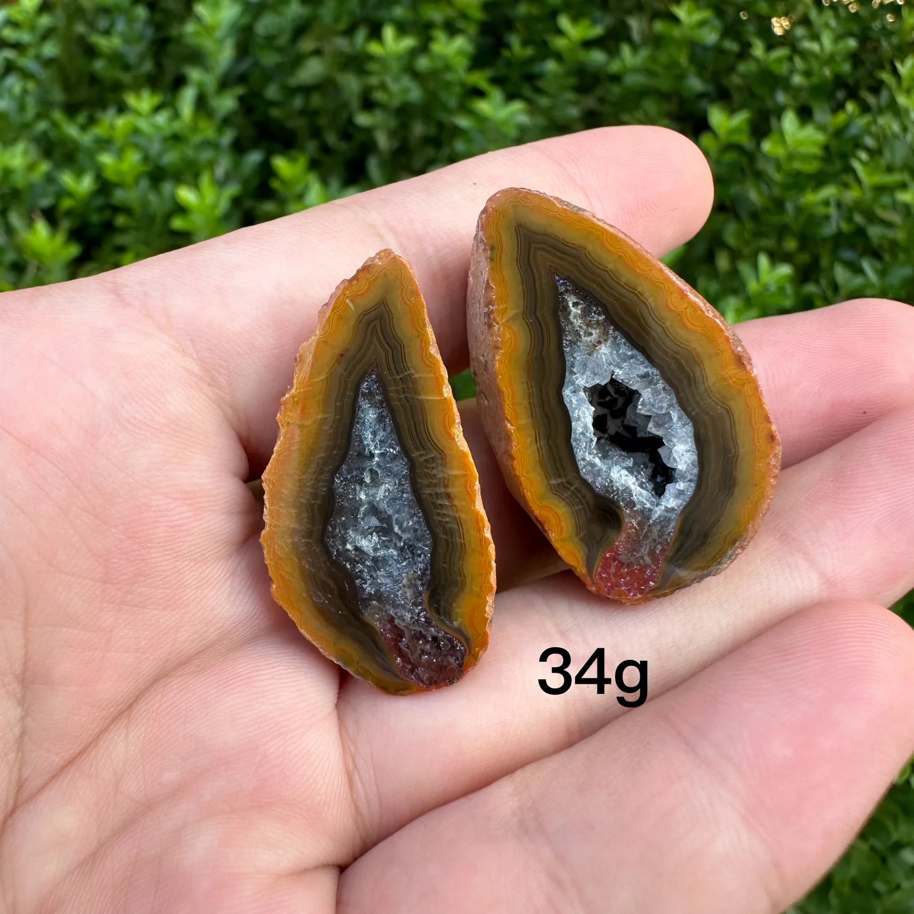 Mixed Agate Crystal Geode-ToShay.org