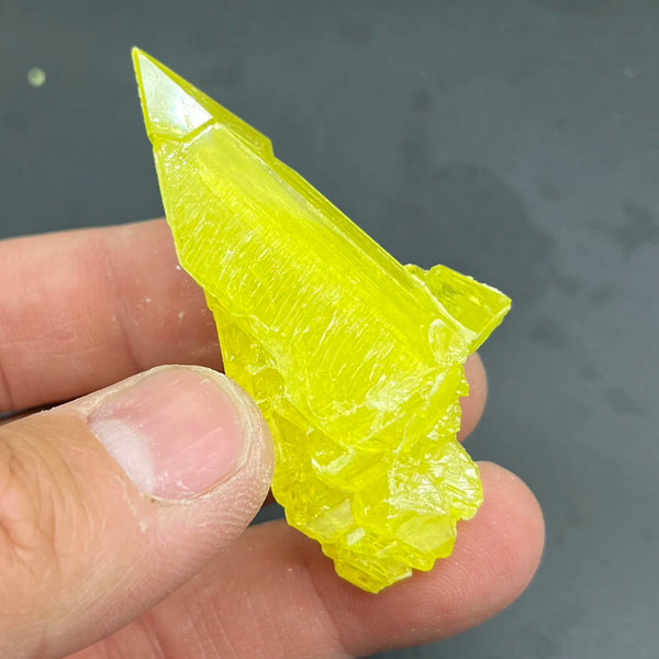 Yellow Sulfur Rock Quartz-ToShay.org