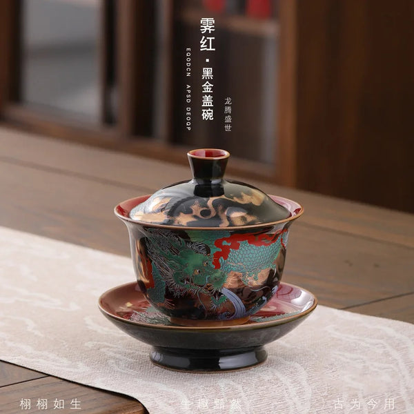 Gaiwan Ceramic Tea Tureen-ToShay.org