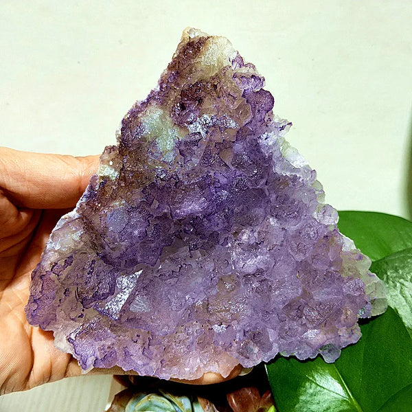 Purple Fluorite Crystal-ToShay.org