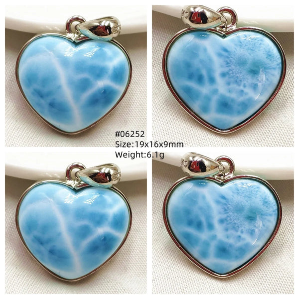 Blue Larimar Pendant-ToShay.org