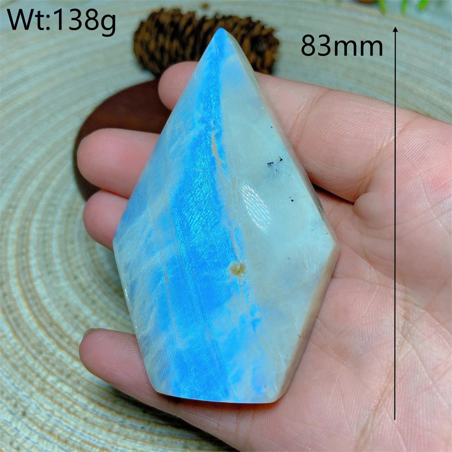 Blue Flash Moonstone-ToShay.org
