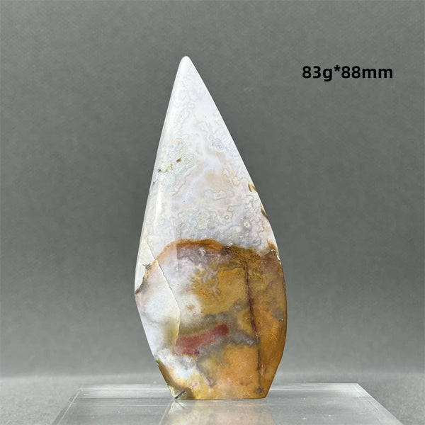 Red Lace Agate Torch-ToShay.org