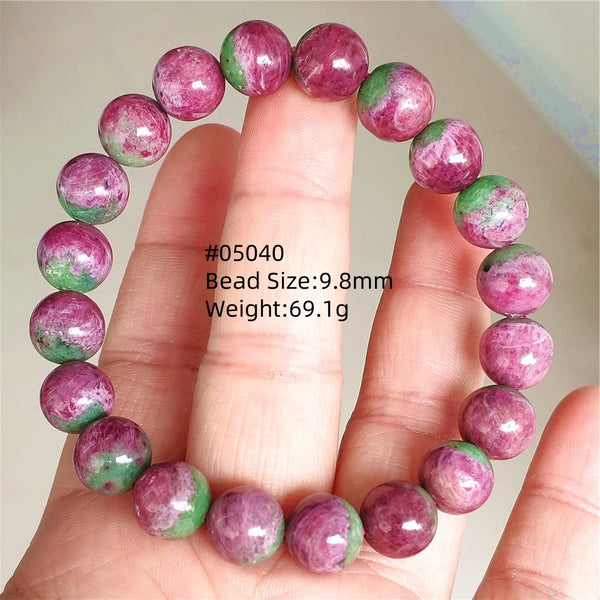 Red Ruby Zoisite Bracelet-ToShay.org