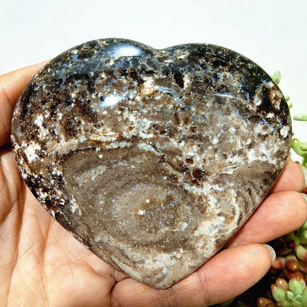 Grey Opal Heart-ToShay.org