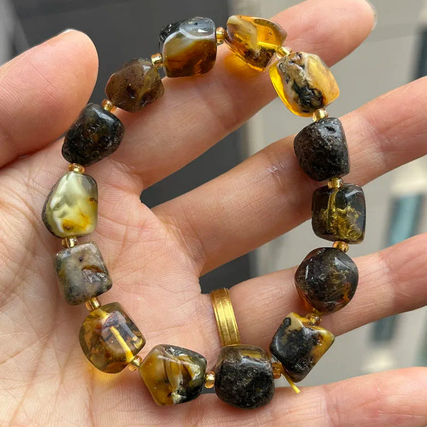 Yellow Amber Bracelet-ToShay.org