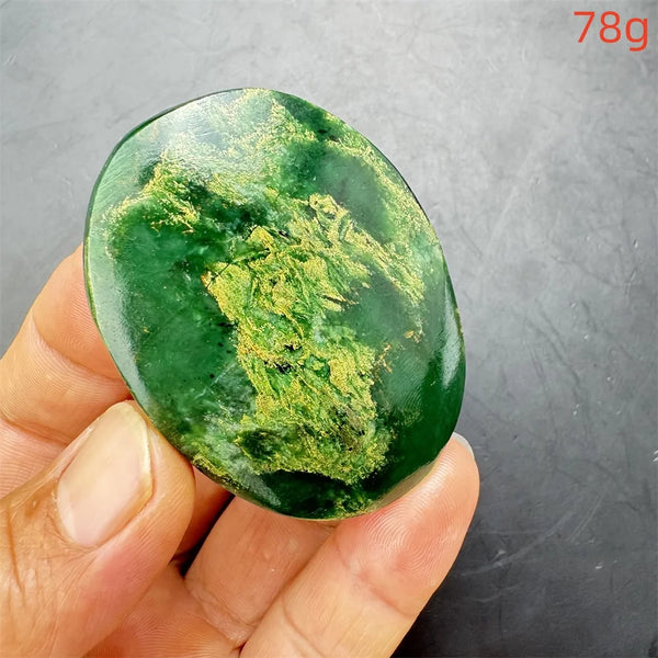 Green Verdite Palm Stone-ToShay.org