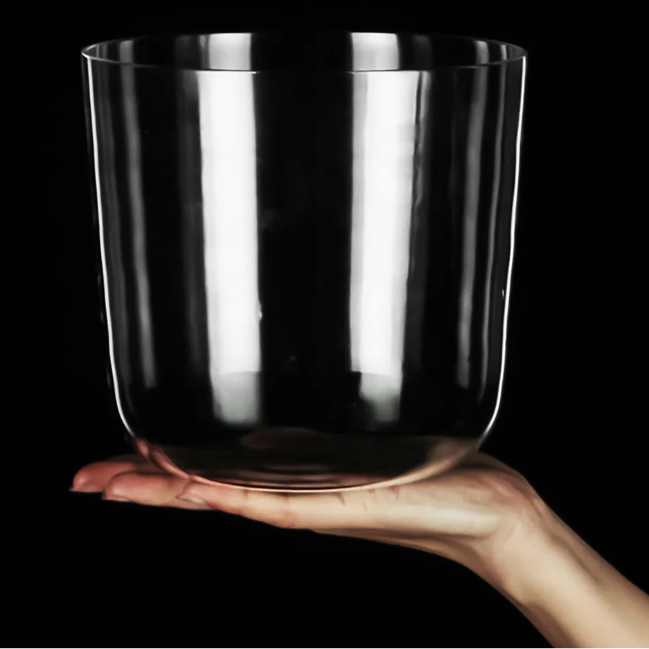 Clear Crystal Singing Bowl-ToShay.org