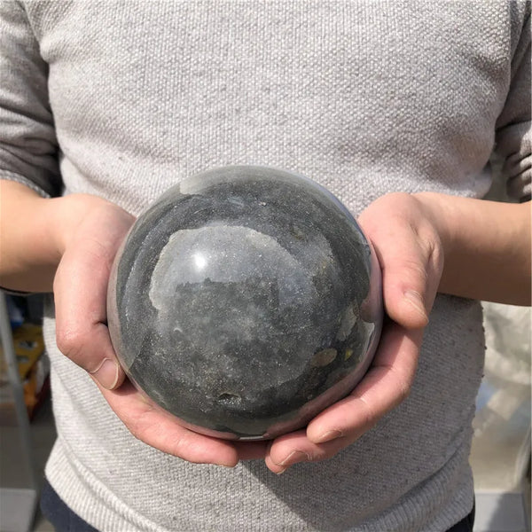 Grey Ocean Jasper Ball-ToShay.org