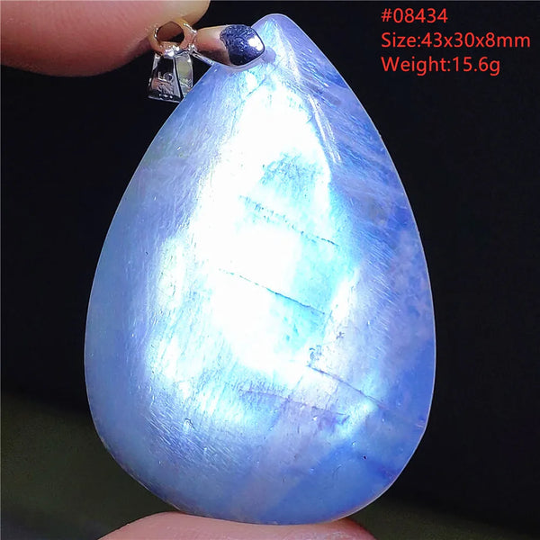 Blue Light Moonstone Pendant-ToShay.org