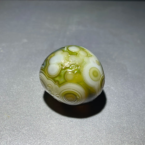 Green Wishing Agate Eye Rock-ToShay.org