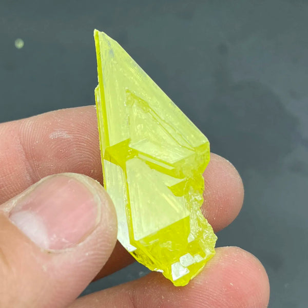 Yellow Sulfur Rock Quartz-ToShay.org