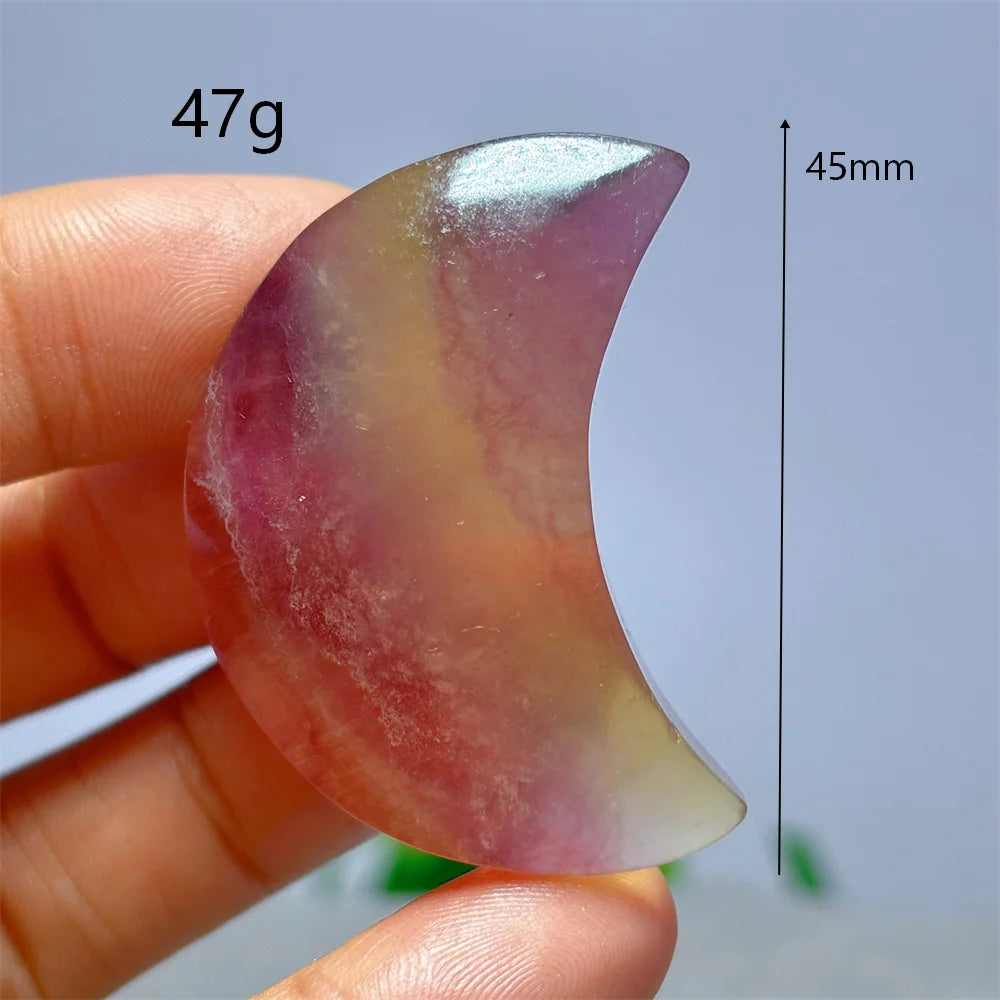 Mixed Fluorite Moon-ToShay.org