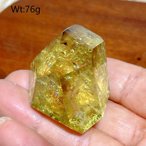 Yellow Smokey Citrine Crystal-ToShay.org