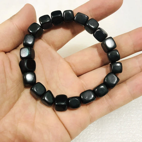 Black Shungite Bracelet-ToShay.org