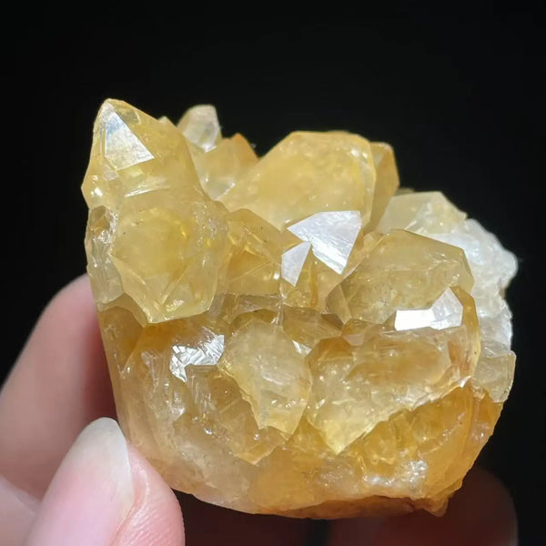 Yellow Citrine Crystal Cluster-ToShay.org