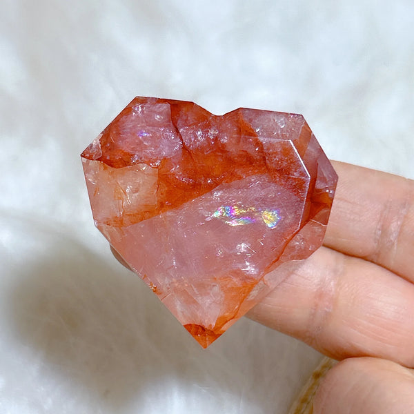 Orange Rainbow Fire Quartz-ToShay.org