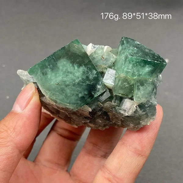 Green Fluorite Crystal-ToShay.org