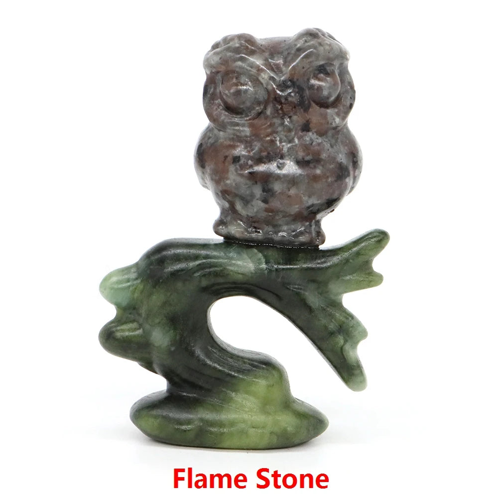 Mixed Crystal Owl Branch-ToShay.org