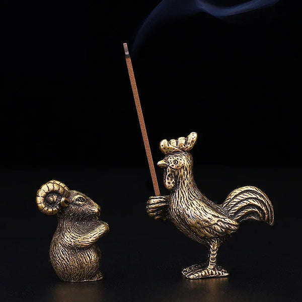 Zodiac Animal Incense Stick Holders-ToShay.org