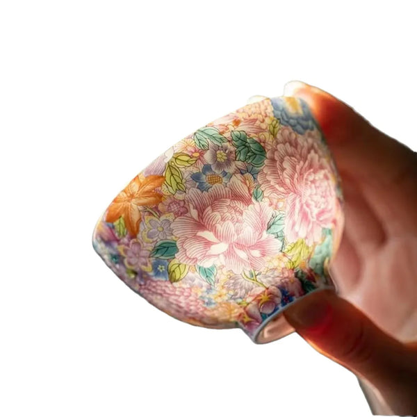 Enamel Porcelain Teapot-ToShay.org