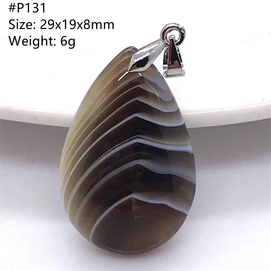 Black Lace Agate Pendant-ToShay.org