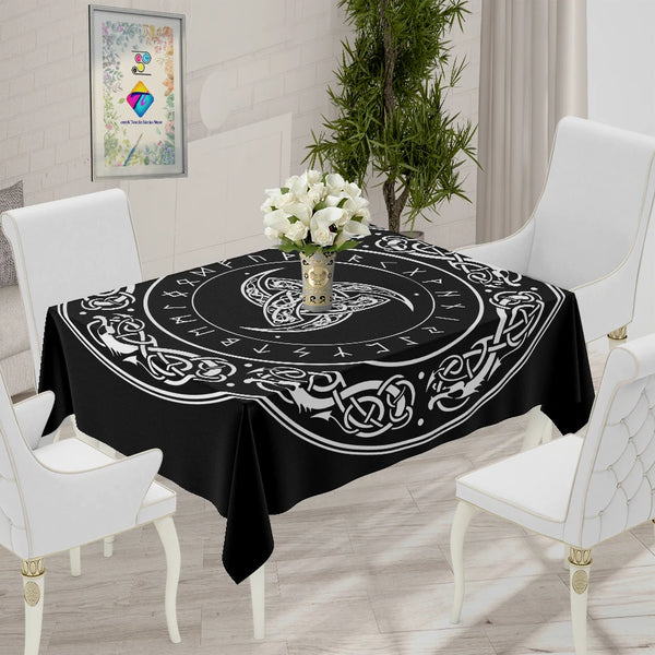 Rune Art Tablecloth-ToShay.org