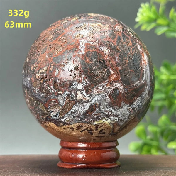 Brown Agate Ball-ToShay.org