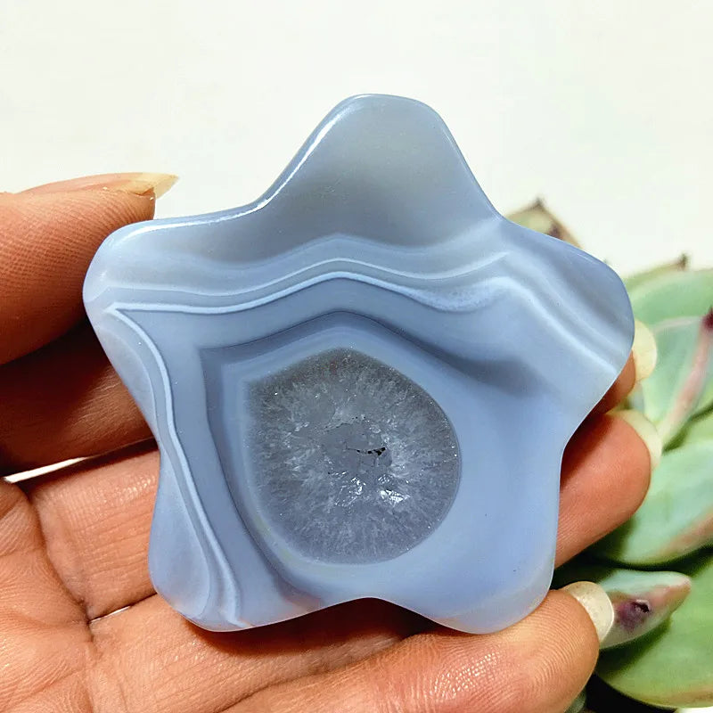 Blue Lace Geode Agate-ToShay.org