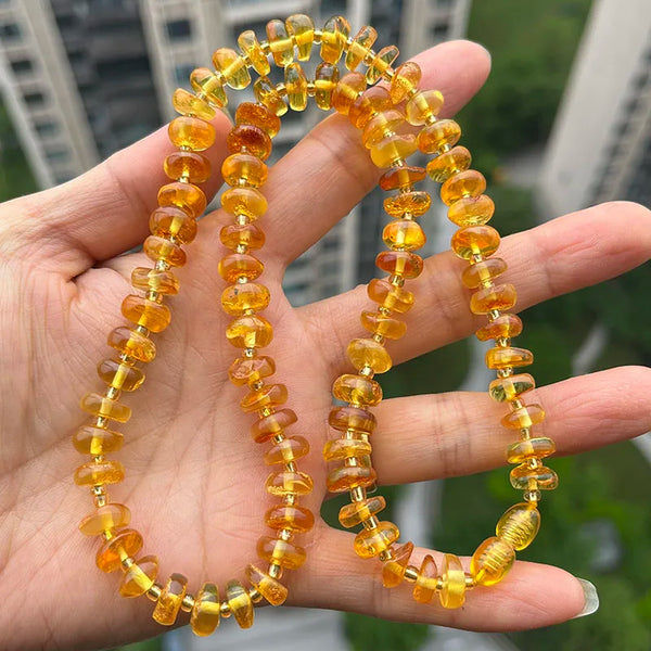 Yellow Amber Bracelet-ToShay.org