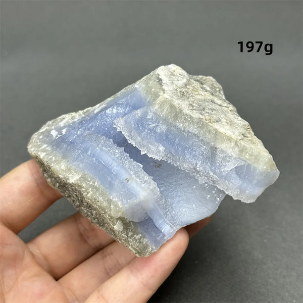Blue Lace Agate Raw Stone-ToShay.org