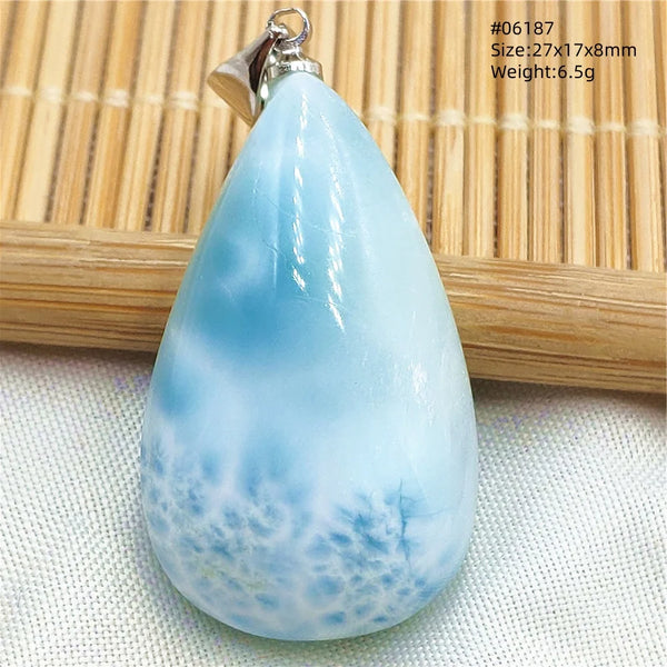 Blue Larimar Pendant-ToShay.org