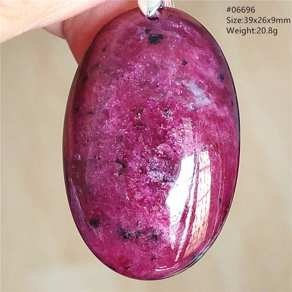 Red Ruby Zoisite Pendant-ToShay.org