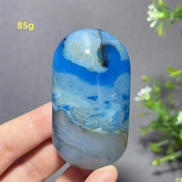 Blue Sapphire Striped Agate-ToShay.org
