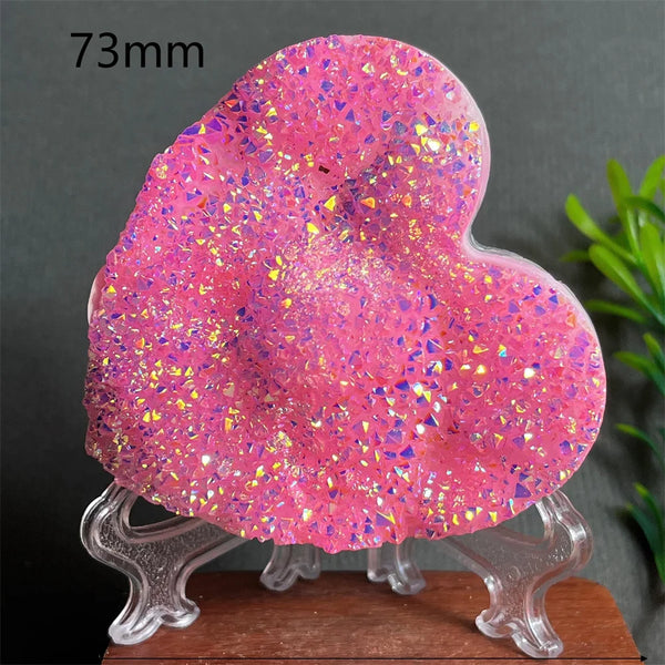 Rainbow Aura Crystal Heart-ToShay.org