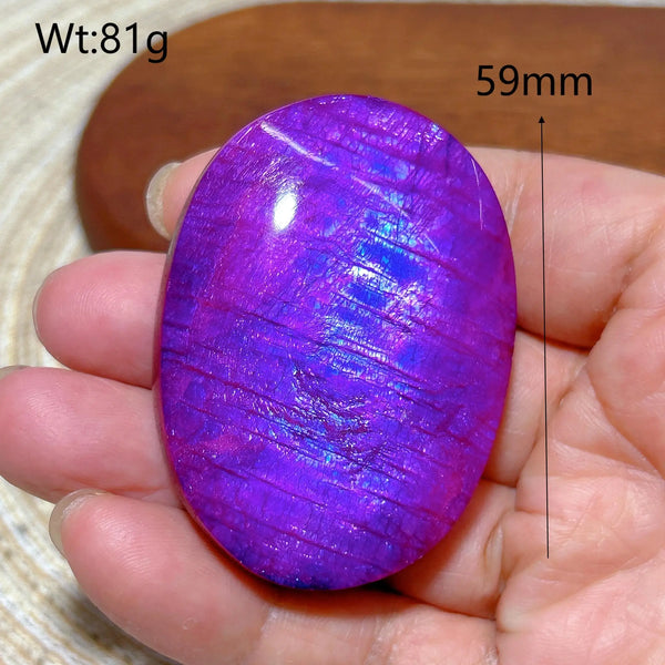 Violet Rainbow Moonstone-ToShay.org